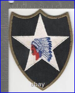 Variation #22 WW 2 US Army 2nd Infantry Division Patch Inv# K0193
