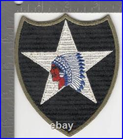 Variation #23 WW 2 US Army 2nd Infantry Division Patch Inv# K0194