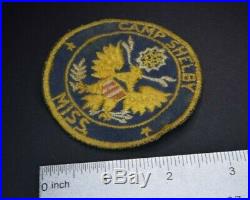 Very RARE WWII Era CAMP SHELBY Mississippi Twill Patch U. S. Army 442nd WAC