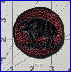 Very Rare French Made WW 1 US Army 92nd Division Artillery Wool Patch Inv# K1506
