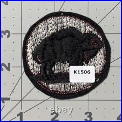 Very Rare French Made WW 1 US Army 92nd Division Artillery Wool Patch Inv# K1506