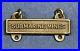 Very Rare U. S. Army Submarine Mines Qualification Q Bar Marksmanship Badge