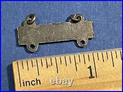 Very Rare U. S. Army Submarine Mines Qualification Q Bar Marksmanship Badge