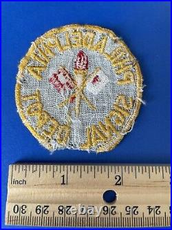 Very Rare WWII Philadelphia PA U. S. Army Signal Depot Shoulder Patch SSI Corps