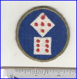 Very Rare WW 2 US Army 11th Corps OD Border Patch Inv# N104