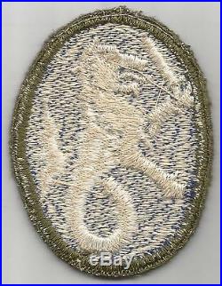 Very Rare WW 2 US Army Philippine Department OD Border Patch Inv# H438