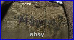 Vintage 1940s WWII US Army 82nd Airborne Ike Jacket 34 R withPatches