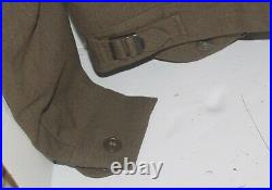 Vintage 1940s WWII US Army 82nd Airborne Ike Jacket 34 R withPatches