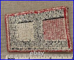 Vintage 1940s WWII US UNITED STATES 1st First Army Uniform PATCH Military Badge