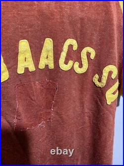 Vintage 40s 50s Military Shirt AACS Squadron Baseball Raglan
