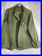 Vintage 40s WW2 US Army HBT Herringbone Jacket Shirt Gas Flap Patch GA24