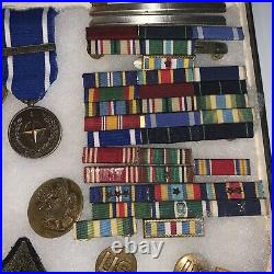 Vintage Military Lot Medals -Patches-Buttons -WW2-Vietnam-US-Army/Navy/READ