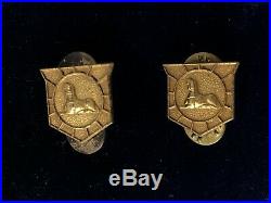 Vintage RARE WW2 US Army Counterintelligence Corps Sphinx Lot Of 2 Amazing Find
