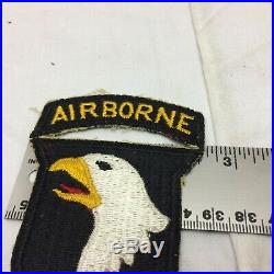 Vintage US 101st Army Airborne Infantry Division Patch Set 101 WWII