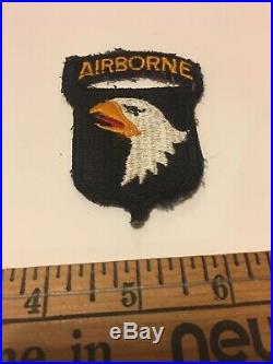 Vintage US 101st Army Airborne Infantry Division Patch WWII