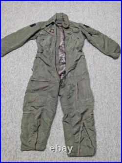 Vintage US ARMY military USAF flying 1PC SUIT patches M long CWU/1P wwii 1950s