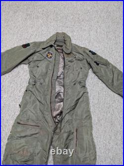 Vintage US ARMY military USAF flying 1PC SUIT patches M long CWU/1P wwii 1950s