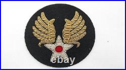 Vintage United States Army Air Corps Bullion Patch AL