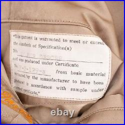 Vintage Us Army Uniform Officer Dress Jacket Patch Post Ww2 Size 42