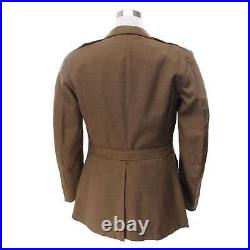 Vintage Us Army Uniform Wool Dress Jacket Patch 1940s Ww2 Size 40s
