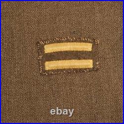 Vintage Us Army Uniform Wool Dress Jacket Patch 1940s Ww2 Size 40s
