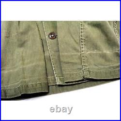 Vintage Us Army Utility Shirt 1940's Ww2 Corporal Patches