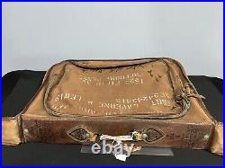 Vintage WW2 Era US Army Air Force Pilot's Travel Case WithPinup Girl Paintings
