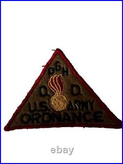 Vintage WW2 PGH O D U S Army Ordinance Department Patch