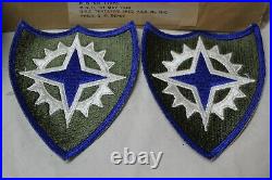 Vintage WW2 WWII US Military Issue Army CORPS 16 Insignia Military 20 Patches C