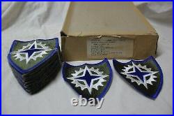 Vintage WW2 WWII US Military Issue Army CORPS 16 Insignia Military 20 Patches C