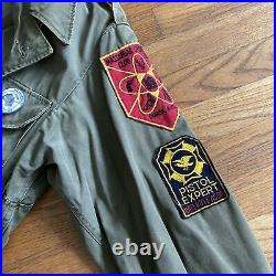 Vintage WWII M1943 Field Jacket 370C World War 2 US Army Womens with Patches Pins