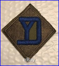 Vintage WWII US Army Military 26th Infantry Division Patch WW2 Yankee Division