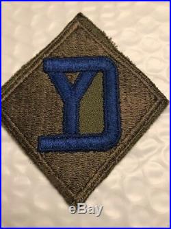 Vintage WWII US Army Military 26th Infantry Division Patch WW2 Yankee Division