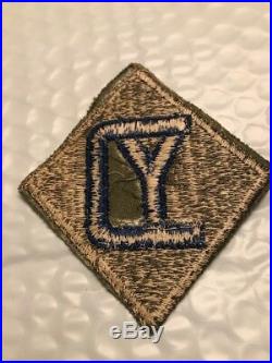 Vintage WWII US Army Military 26th Infantry Division Patch WW2 Yankee Division