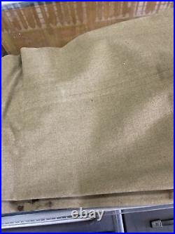 Vintage WWII US Army wool uniform patched T. D. M jacket 36r pants 32x31 tie
