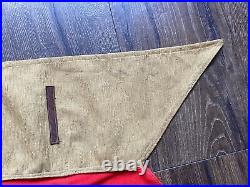 Vintage WWII/ Vietnam Era Guidon Unit Flag US Army Military With Pole Free Ship