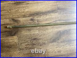 Vintage WWII/ Vietnam Era Guidon Unit Flag US Army Military With Pole Free Ship