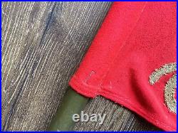 Vintage WWII/ Vietnam Era Guidon Unit Flag US Army Military With Pole Free Ship