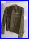 Vtg 1943 WWII Australian Made Eisenhower US ARMY jacket Ribbon Bar Patches Name