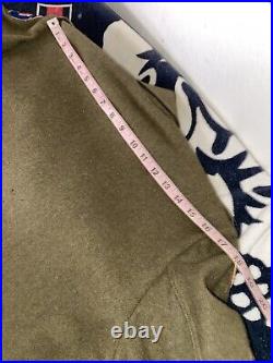 Vtg 1943 WWII Australian Made Eisenhower US ARMY jacket Ribbon Bar Patches Name