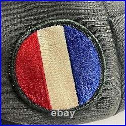Vtg 40's US Army Officers Dress Jacket Military World War Ground Forces Patch 42