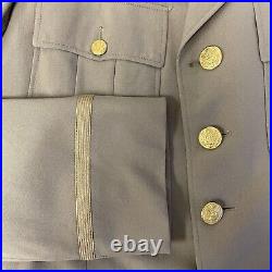 Vtg 40's WWII ARMY Officers Uniform SERVICES of SUPPLY Patch US Military Jacket