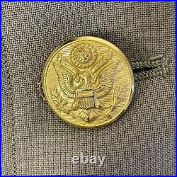 Vtg 40's WWII ARMY Officers Uniform SERVICES of SUPPLY Patch US Military Jacket