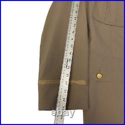 Vtg 40's WWII ARMY Officers Uniform SERVICES of SUPPLY Patch US Military Jacket