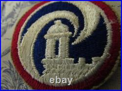 Vtg. Post WWII US Army 324th Logistical Command CE, FE Patch