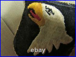 Vtg. WWII US Army 101st Airborne Division Screaming Eagles FE, CE Patch