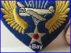Vtg. WWII US Army Air Force Airborne Troop Carrier English Theater Made Patch