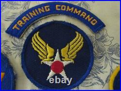Vtg. WWII US Army Air Force Pilot Trainee Patch / Pin Lot