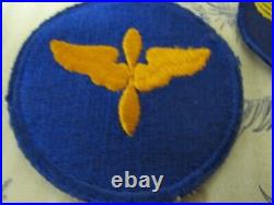 Vtg. WWII US Army Air Force Pilot Trainee Patch / Pin Lot
