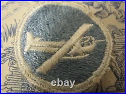 Vtg. WWII US Army Officer's Airborne Infantry Glider FE, CE Hat Patch
